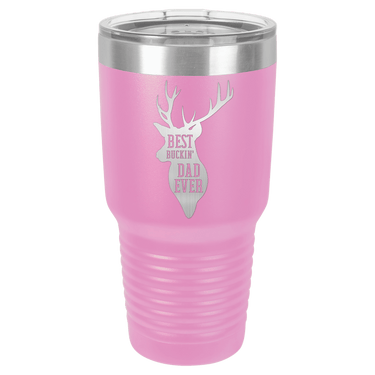 Best Buckin' Dad Ever 30oz Ringneck Tumbler